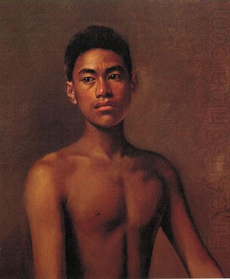 Iokepa, Hawaiian Fisher Boy, Hubert Vos